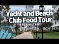 Disney World Food Tour: Yacht and Beach Club Resorts!