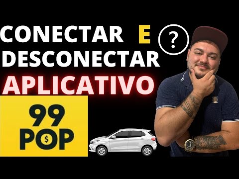 Como CONECTAR e DESCONECTAR aplicativo 99 Pop - Motorista