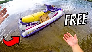 Found A Free Jet Ski