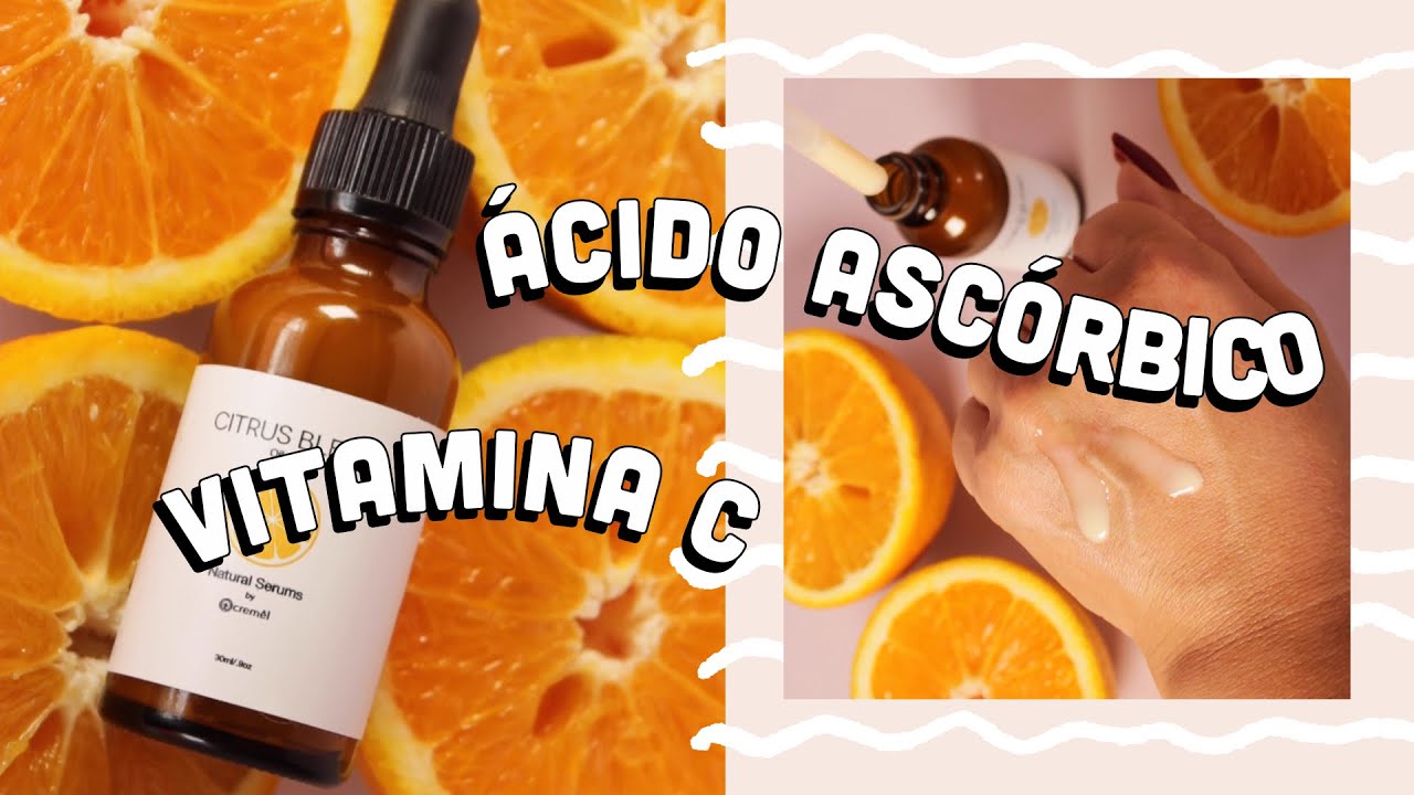 Para qué funciona la vitamina C en la piel? (Ácido Ascórbico) - YouTube