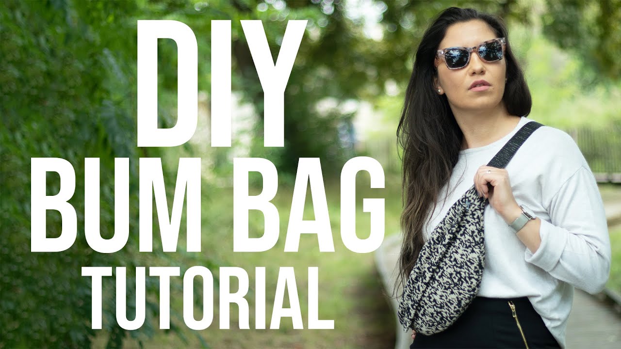 HOW TO MAKE BUM BAG | FANNY PACK TUTORIAL - YouTube