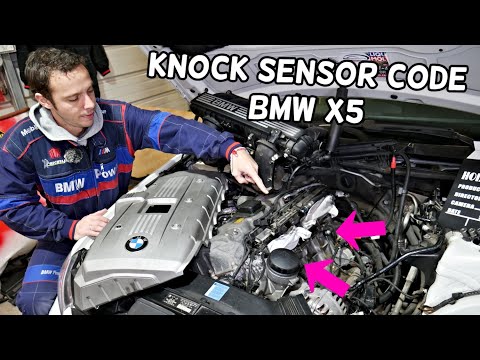 BMW X5 CODE P0325, P0330, P1327, P1328, P135B, P1385, 2E68 KNOCK SENSOR BMW E53 E70 F15