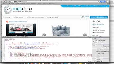 Cómo ver el código HTML de una página web en  Safari 6.0.5