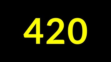 420 Second Countdown Timer With Sound Effect
