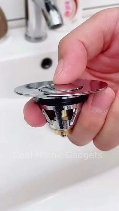 Universal Stainless Steel Bounce Basin Pop-Up Drain Filter