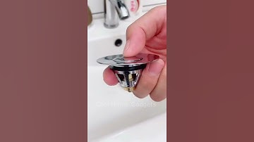 Universal Stainless Steel Bounce Basin Pop-Up Drain Filter