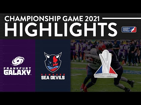 Frankfurt Galaxy vs Hamburg Seadevils | Championship Game | Highlights