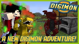 A NEW DIGIMON ADVENTURE BEGINS! Minecraft Digimobs Tamers Episode 1