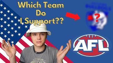 AMERICAN Takes the AFL TEAM QUIZ!!  🇦🇺🔥Which Team Should I Support??🔥🇺🇸