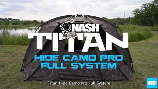 Nash Titan Hide Camo Pro Full System