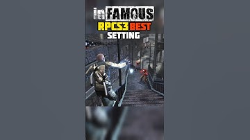 Infamous Best Setting RPCS3 #RPCS3 #Nvidia3050