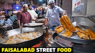 Jalandhar Fish, Pehlwan Karahi | Faisalabad Food Tour | Jehangir Pulao, Chowk Ghanta Ghar | Pakistan