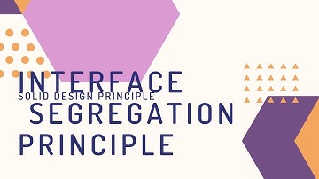 Interface Segregation principle|Solid Design Principle| interface Segregation principle example java