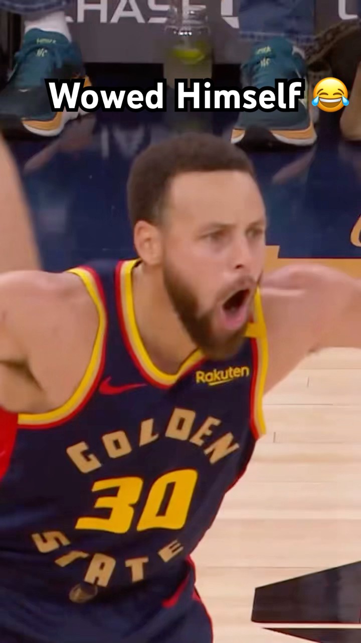 Steph impressed himself after this play