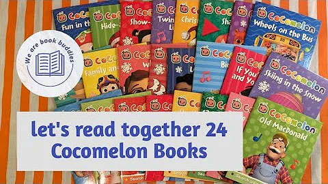 Let's read together 24 Cocomelon books from the CoComelon Advent Calendar. Read along aloud.