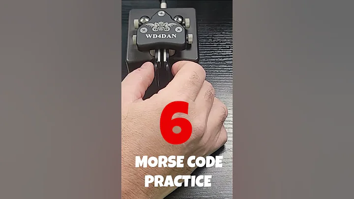 Morse Code Learning/Practice: Number 6