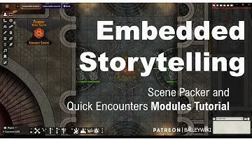 Foundry VTT Module Tutorial: Scene Packer and Quick Encounters