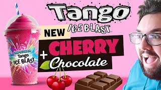 WEIRDEST Tango Ice Blast EVER?! Cherry + Chocolate Review