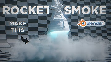 Blender Rocket Smoke Simulation – Realistic FX in Under 7 Minutes!