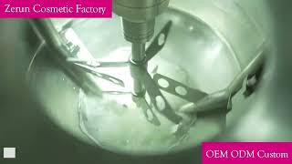 GMP-Compliant Cosmetic Emulsification Process | Zerun Professional Manufacturing