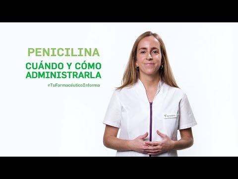 Vídeo: Sal De Bencilpenicilina Novocaína - Instrucciones De Uso, Precio