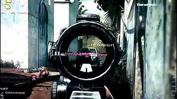 Modern Warfare 3 - Double Collateral Sniper Kill MSR