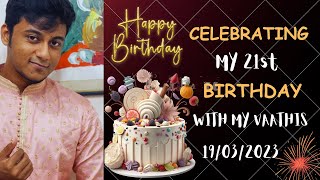 I celebrated my Birthday (19.03.23)with my Vaathis | Aajeedh Khalique | Birthday Vlog