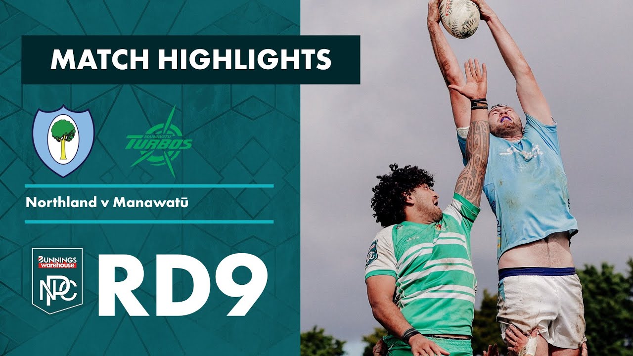 Bunnings NPC 2022 | Round 9 Highlights | Northland v Manawatū - YouTube