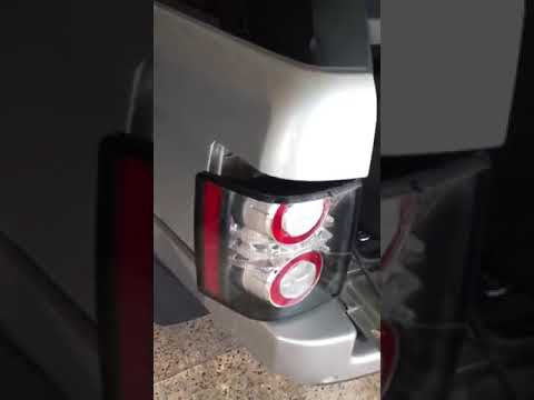 RR L322 2002 to 2005 tail light upgrade with 2010 LED tail light.