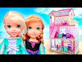 🏠 ¡Elsa y Anna CONSTRUYEN el INTERIOR de su NUEVO PALACIO! │ Disney Frozen 2!