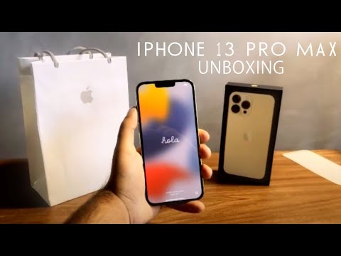 First unboxing video shows off iPhone 13 Pro in gold, packaging tweaks -  9to5Mac