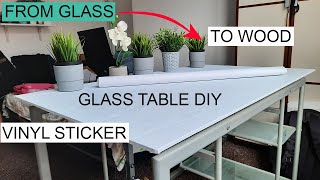 How To Paste Furniture Stickers At Home | How To Apply Wall Stickers On A Table
