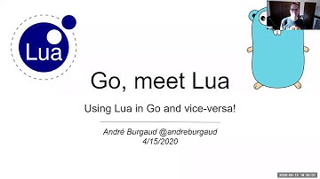 Go, meet Lua: Using Lua in Go and vice-versa! | Andre Burgaud