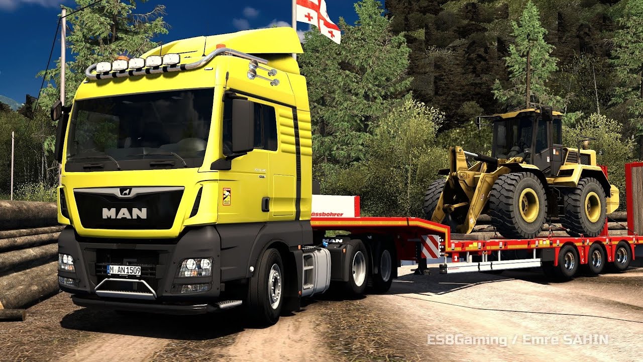 ETS2 / Realistic Driving - MAN TGX V8 680 (ProMods) Euro Truck Simulator 2 - Gameplay 1.55