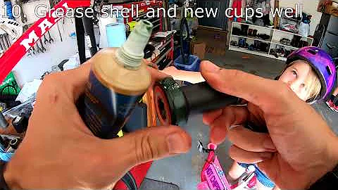 SRAM GXP PressFit Removal and Install: 1 Minute Video