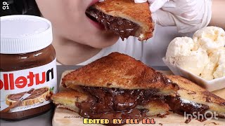 Bites Only Fried Nutella Sandwich and Ice Cream MINEE EATS
