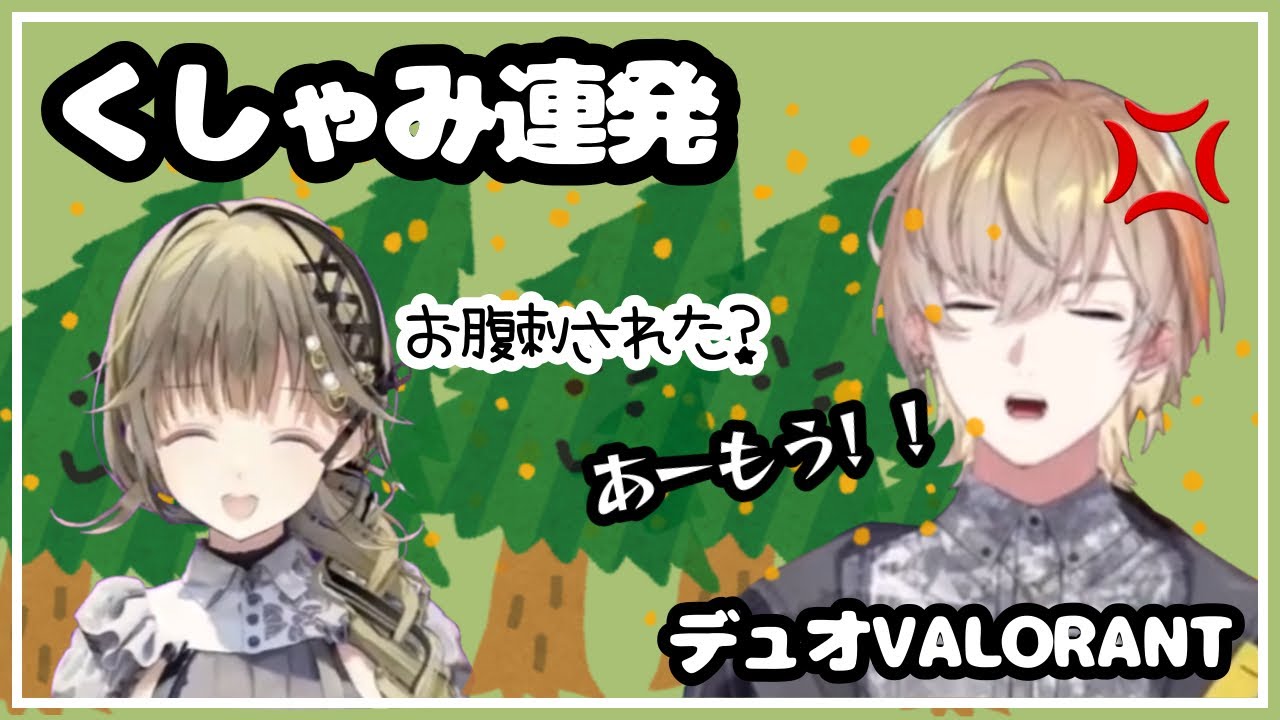 【くしゃみ連発】ただただ花粉症の話をしてるだけ【にじさんじ/風楽奏斗】【ぶいすぽっ！/英リサ】