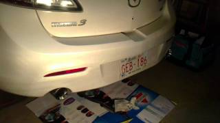 Corksport exhaust and intake on 2010 Mazda 3