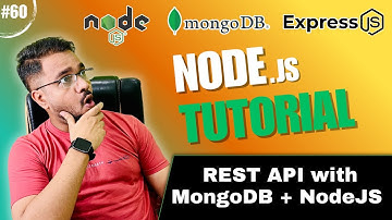 NodeJS Tutorial in Hindi #60 - REST API with MongoDB + NodeJS | Fetch Data