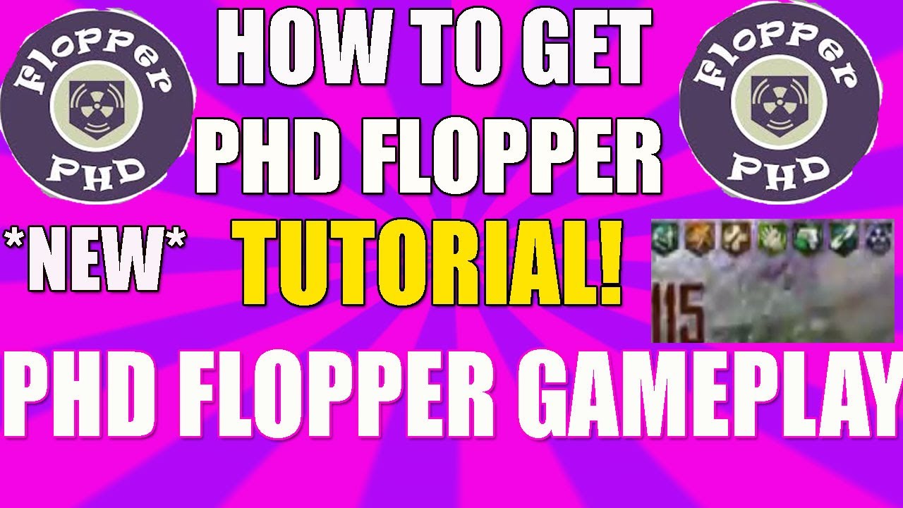 how to get phd flopper on town