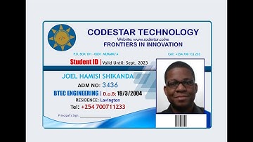 HOW TO MAKE MONEY BY CREATING STUDENTS ID CARDS