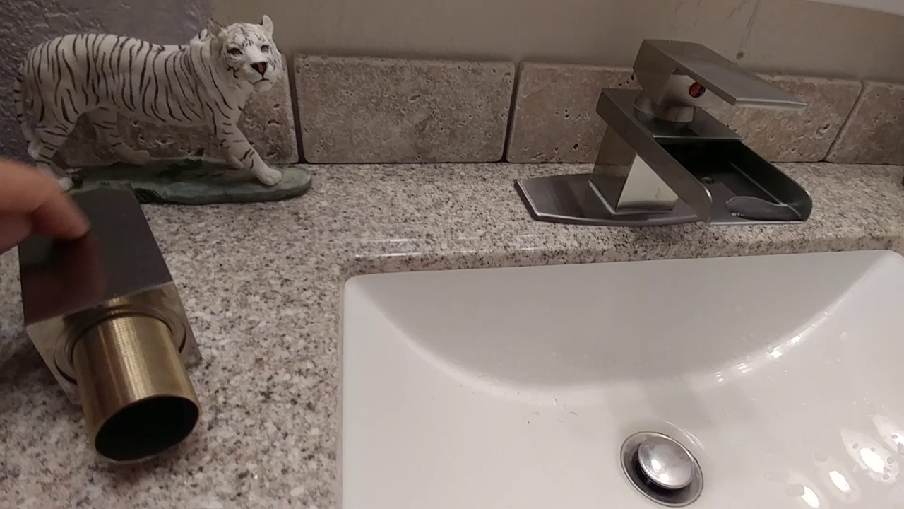 Install bath faucet with shark bite. YouTube