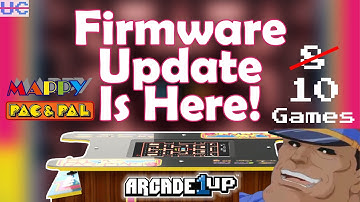 Ms. Pac-Man Firmware Update Out Now! New Games Added To The Arcade1up Cocktail Cabinet