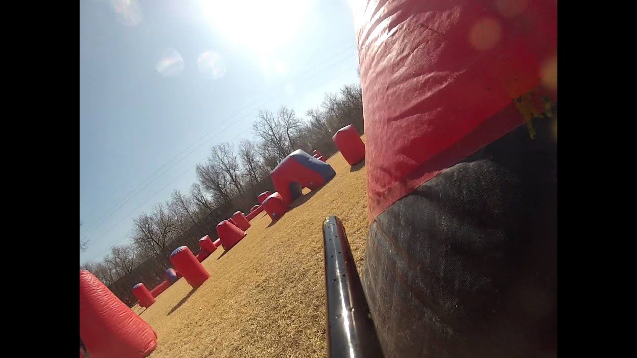 Speedball Paintball, Empire Axe Playing Dorito Side on Dallas Layout 5v5 GoPro YouTube
