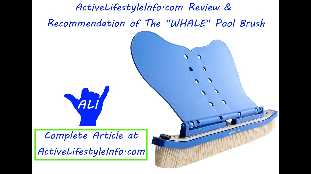 Video Review of The Wall Whale Pool Cleaning Brush by Active Lifestyle