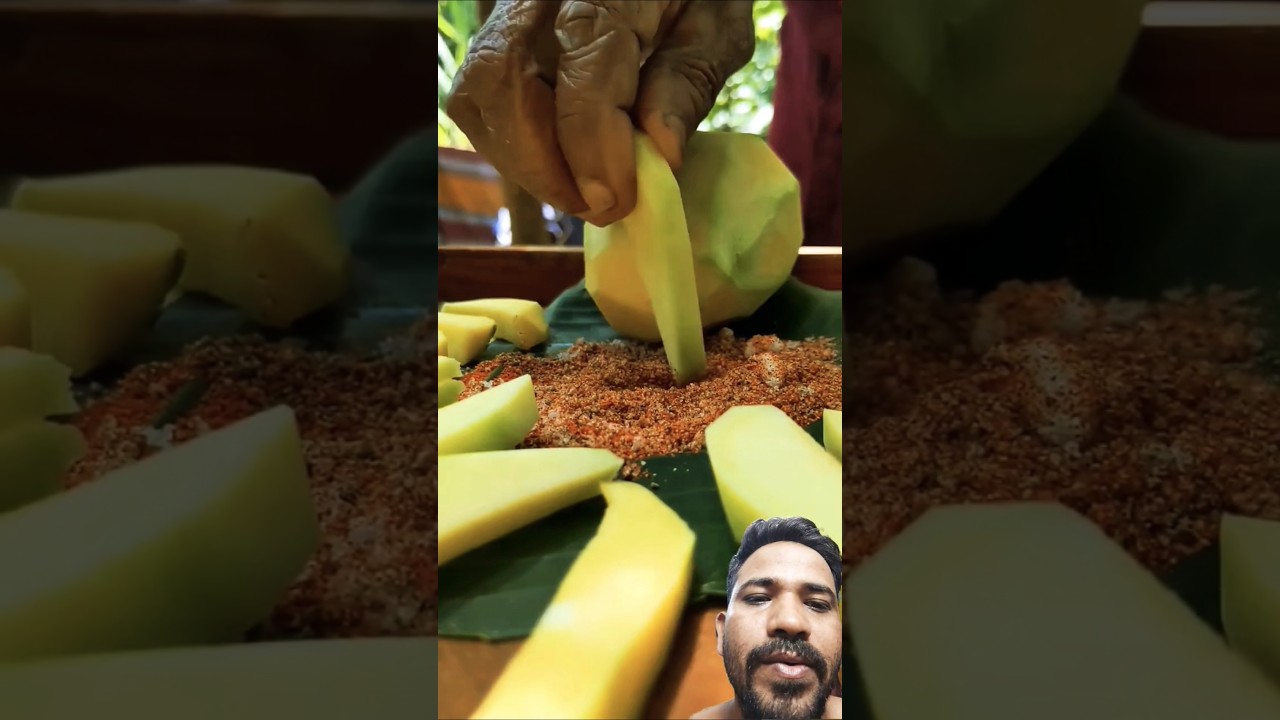 mango cutting chart masala 