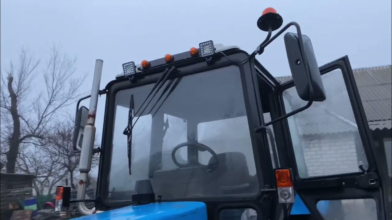 Світлодіодні Фари на МТЗ 82😂🧨. Це не лед фари 😱Світло просто 💣😱. Фари ...