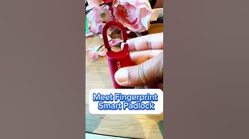 Just one touch for ultimate security #fingerprint #smartlock #safety #change #keyless