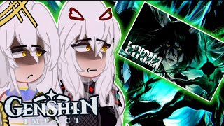 [AU]Genshin impact React To Rap do Face do desespero(Ulquiorra)|Crédits: Enygma|Snack
