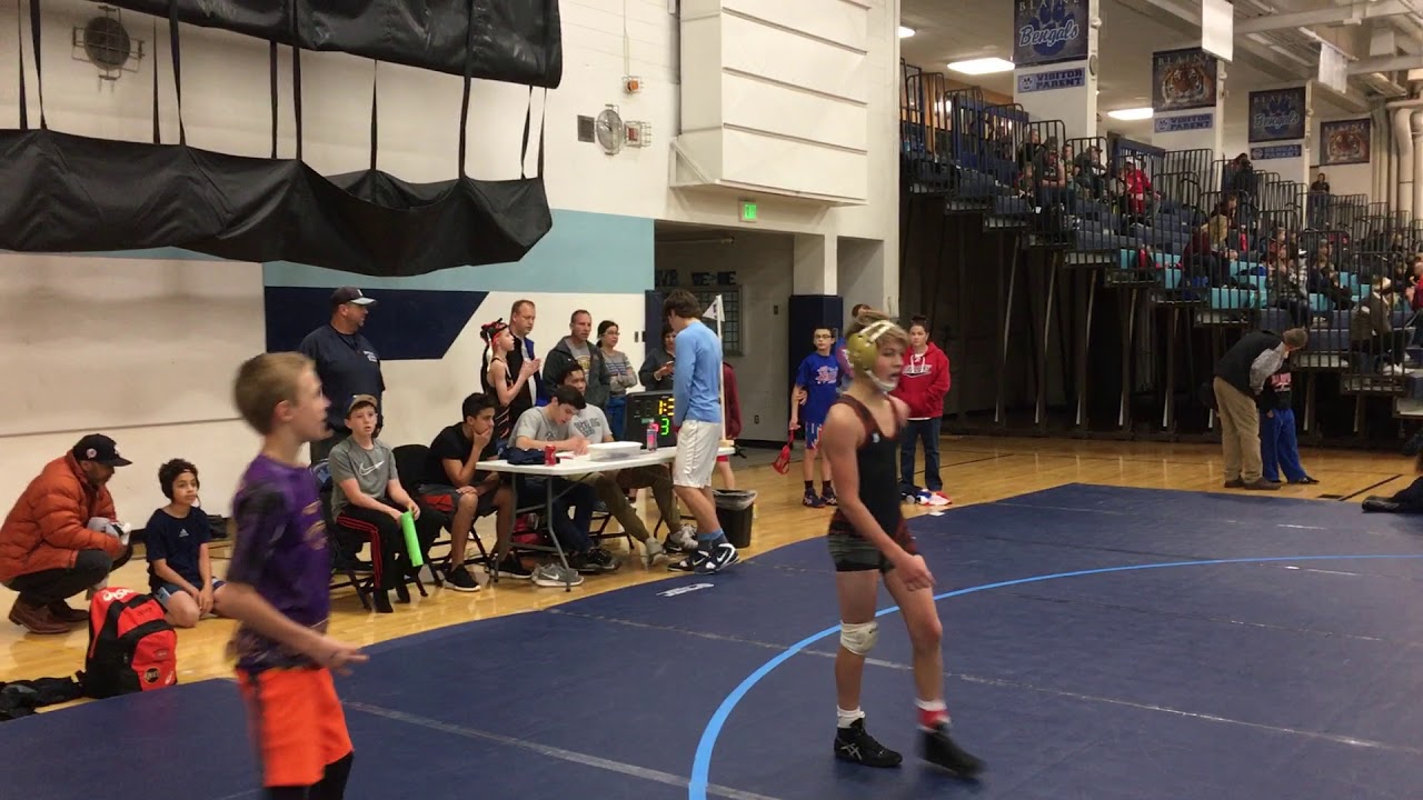 Alex Riley Wrestling Blain MN Pre-Season Oct. 2017 - YouTube